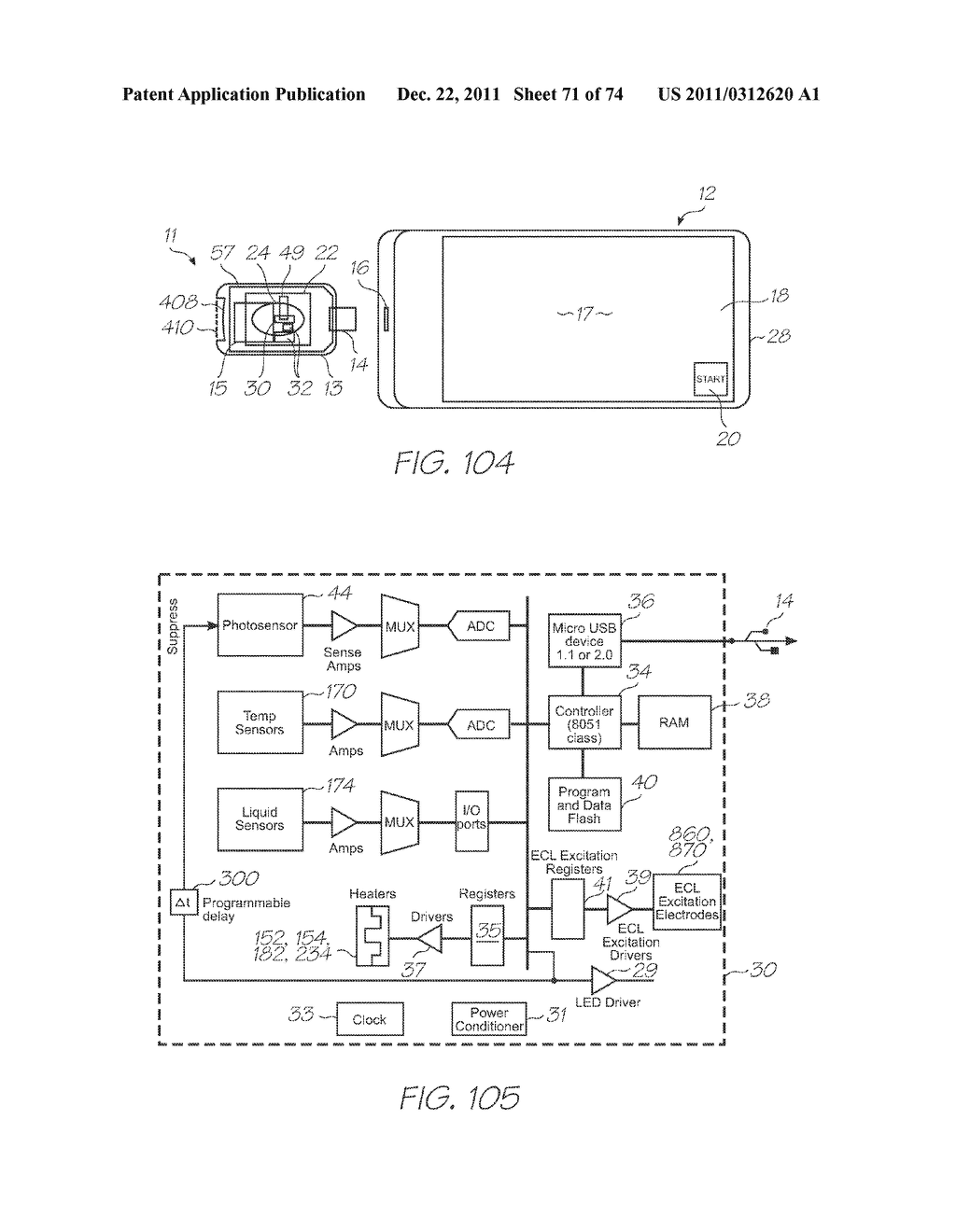 SYSTEM FOR VARIABLE MICROARRAY SPOTTING AND GENETIC ANALYSIS - diagram, schematic, and image 72