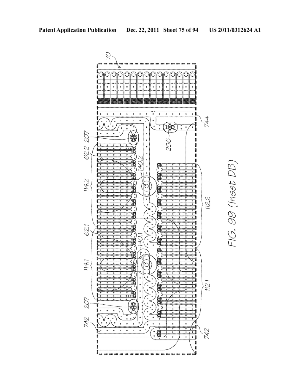 MICROFLUIDIC DEVICE WITH FLOW-CHANNEL STRUCTURE HAVING ACTIVE VALVE FOR     CAPILLARY-DRIVEN FLUIDIC PROPULSION WITHOUT TRAPPED AIR BUBBLES - diagram, schematic, and image 76