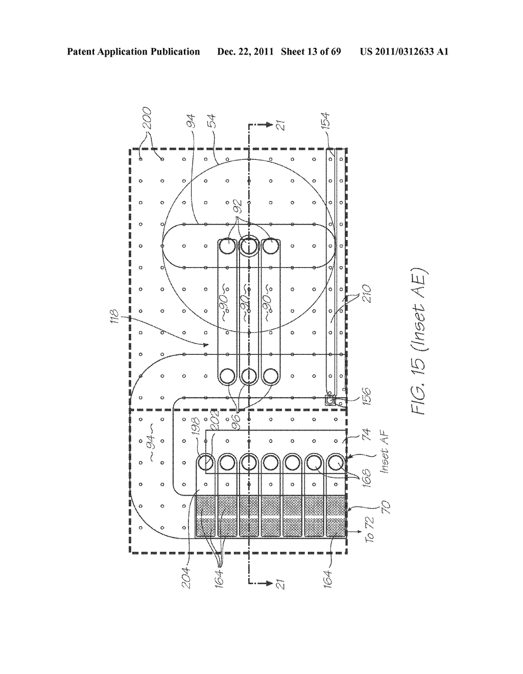 MICROFLUIDIC DEVICE WITH DIALYSIS SECTION - diagram, schematic, and image 14