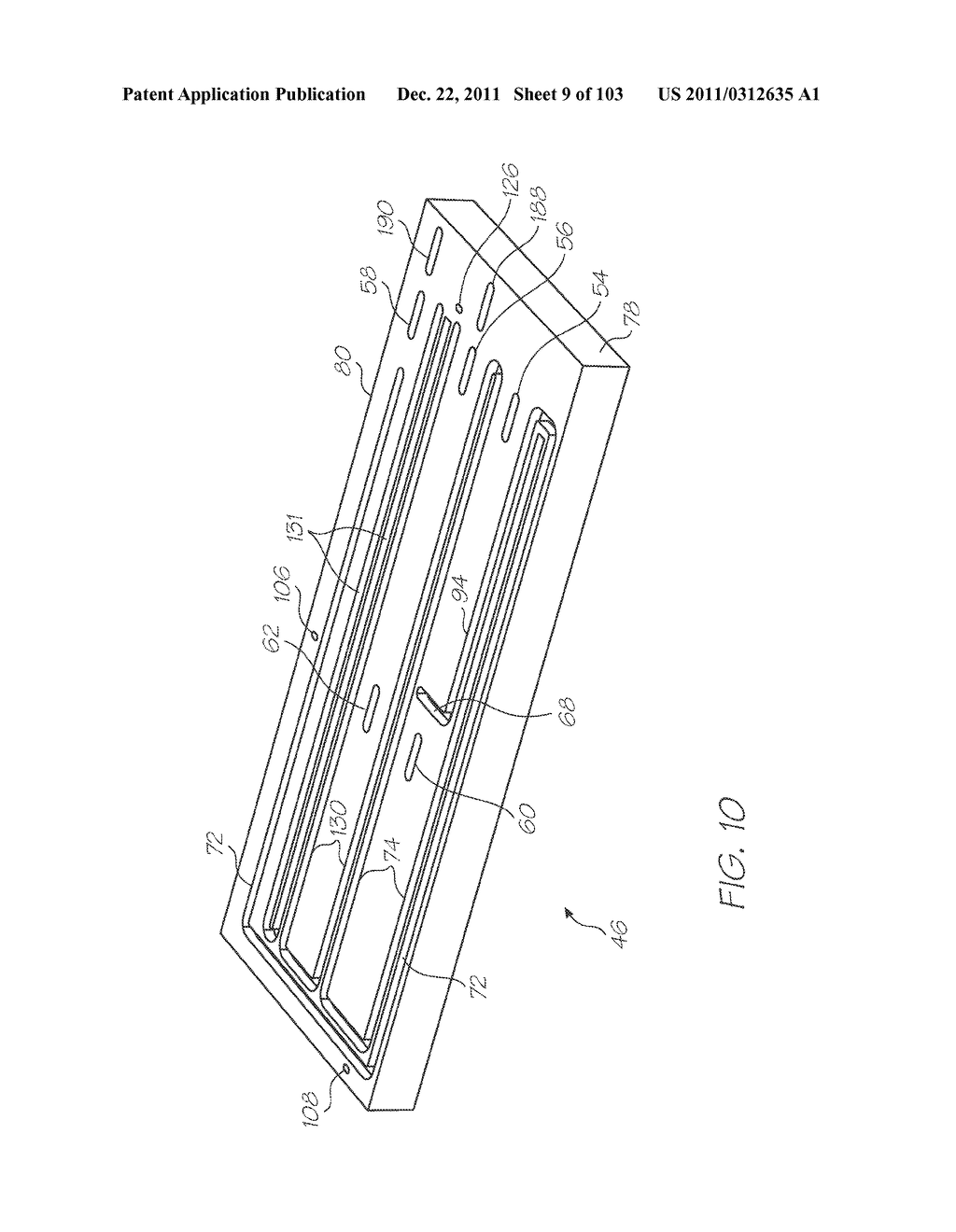 MICROFLUIDIC DEVICE WITH FLOW-CHANNEL STRUCTURE FOR CAPILLARY-DRIVEN     FLUIDIC PROPULSION WITHOUT TRAPPED AIR BUBBLES - diagram, schematic, and image 10