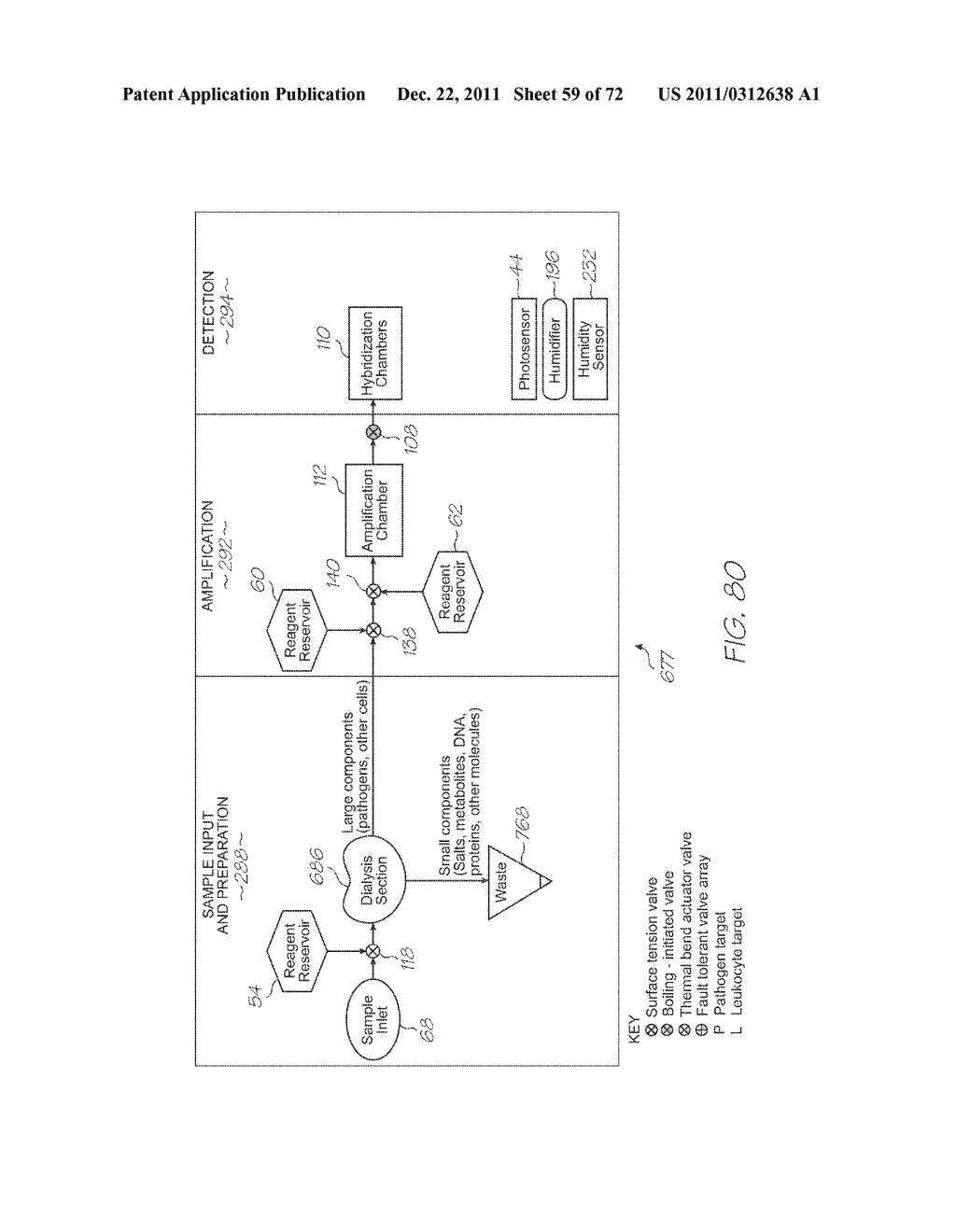 LOC DEVICE FOR PATHOGEN DETECTION AND GENETIC ANALYSIS WITH DIALYSIS AND     NUCLEIC ACID AMPLIFICATION - diagram, schematic, and image 60