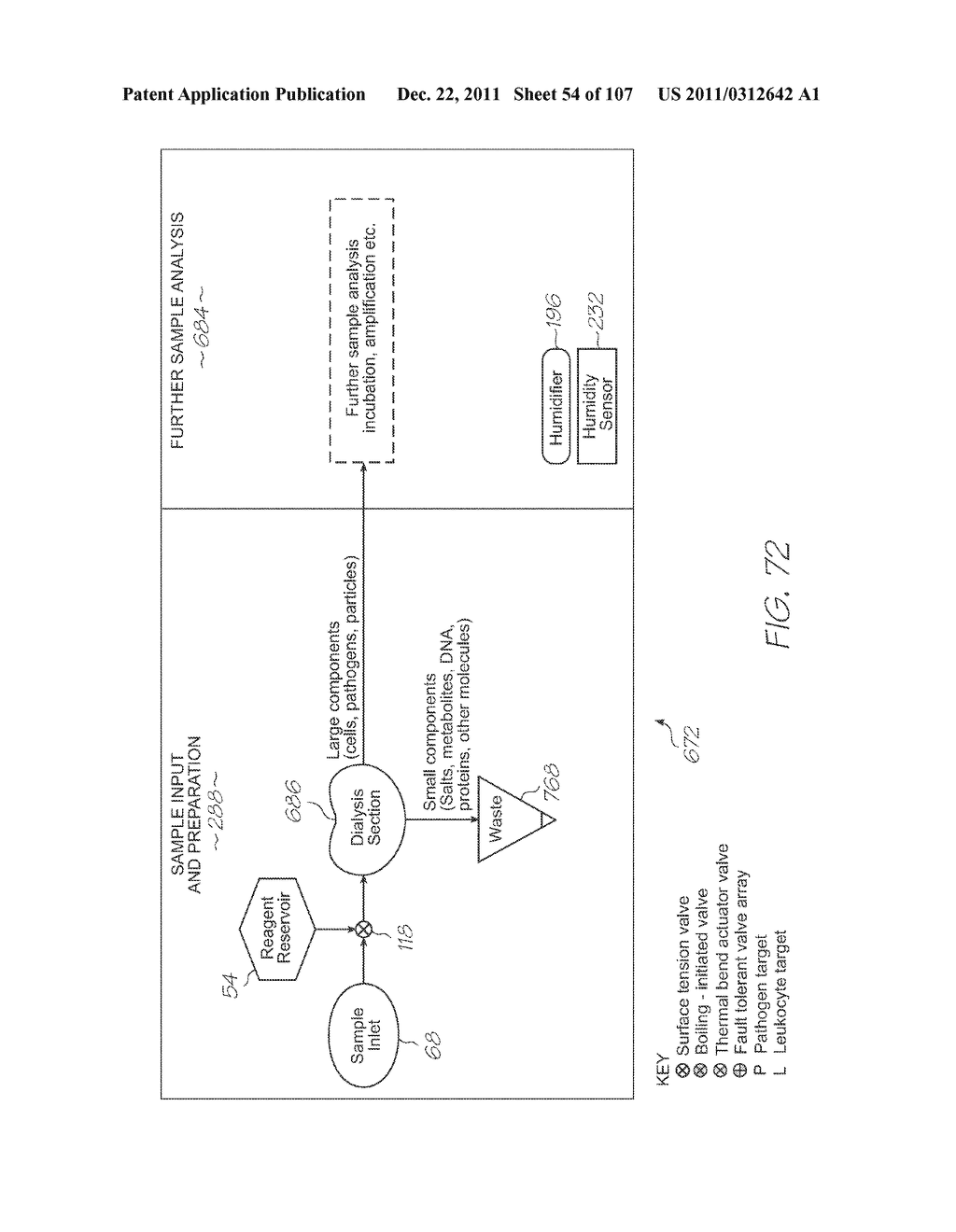 MICROFLUIDIC DEVICE FOR DETECTION OF NUCLEIC ACID TARGETS WITH     ELECTROCHEMILUMINESCENT PROBES - diagram, schematic, and image 55