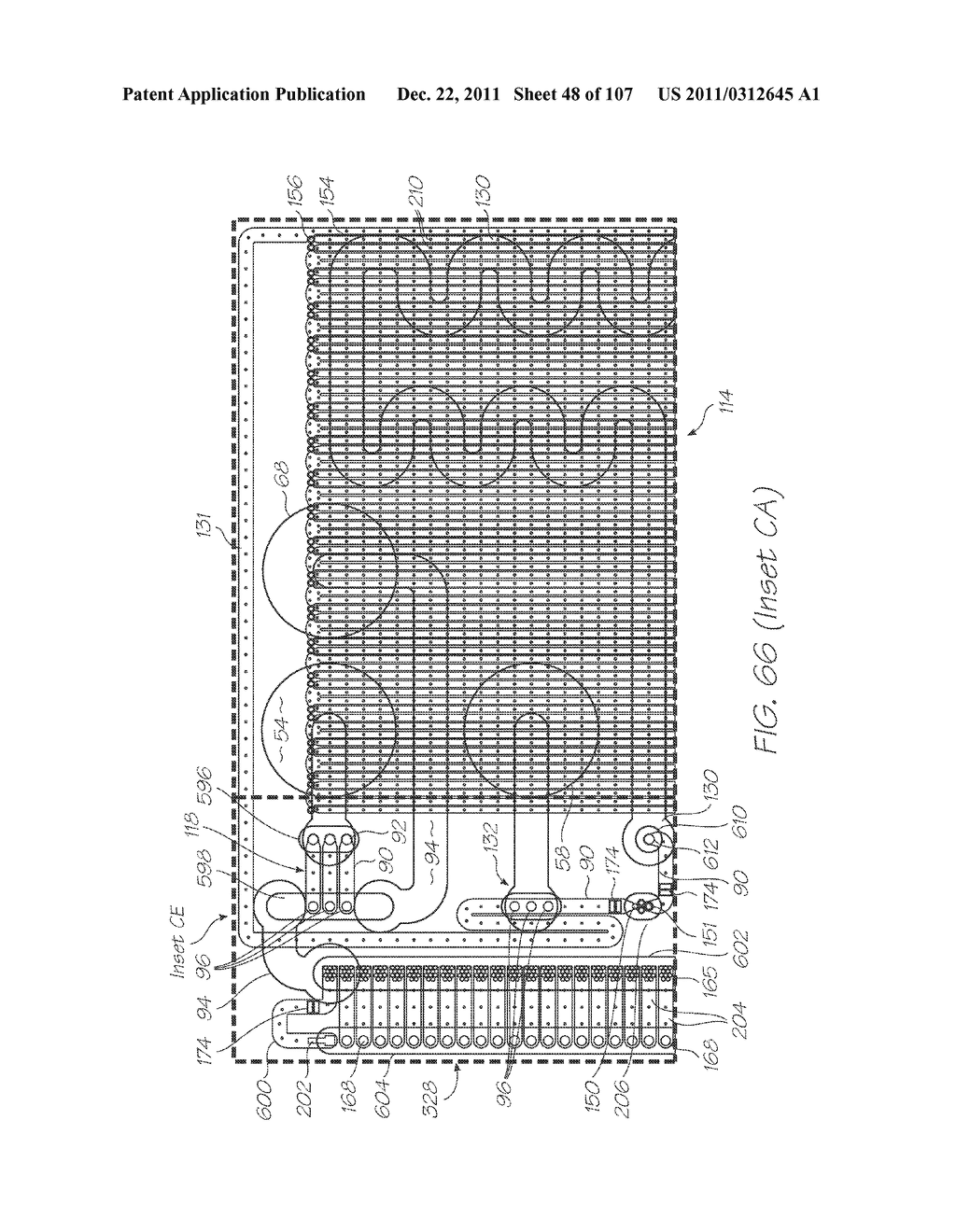 MICROFLUIDIC DEVICE WITH TEMPERATURE FEEDBACK CONTROLLED HYBRIDIZATION     CHAMBERS FOR ELECTROCHEMILUMINESCENT DETECTION OF TARGETS - diagram, schematic, and image 49