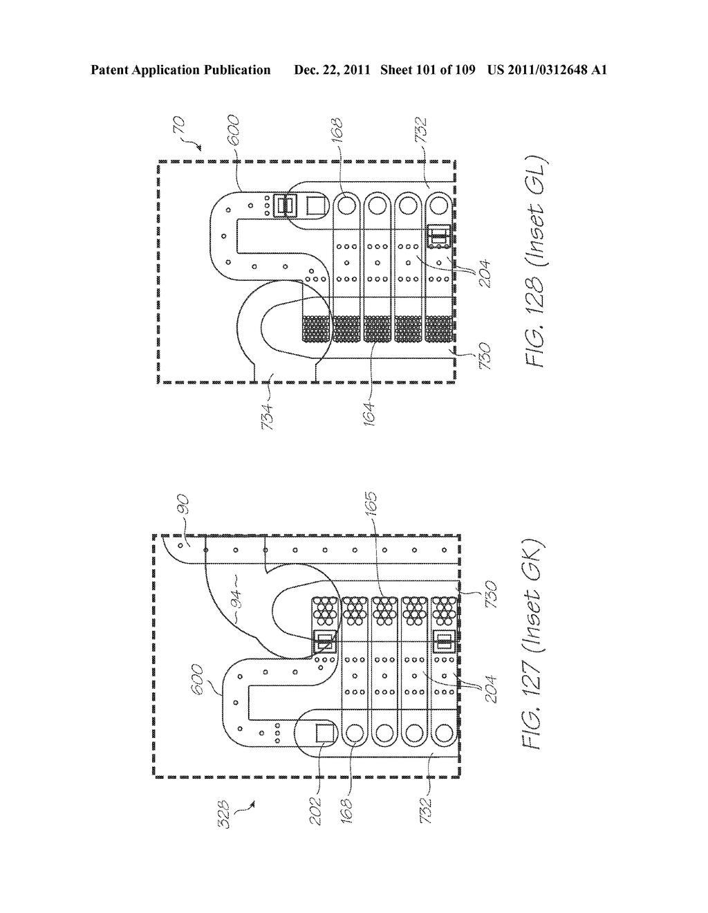 MICROFLUIDIC DEVICE FOR GENETIC AND MITOCHONDRIAL ANALYSIS OF A BIOLOGICAL     SAMPLE - diagram, schematic, and image 102