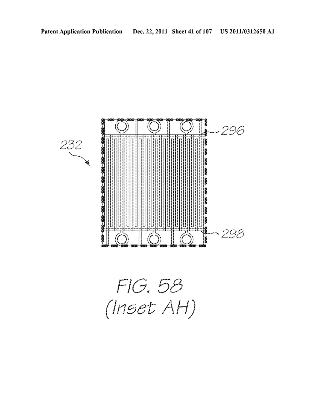 MICROFLUIDIC DEVICE WITH OPTICALLY TRANSPARENT HYBRIDIZATION CHAMBERS FOR     ELECTROCHEMILUMINESCENT DETECTION OF TARGETS - diagram, schematic, and image 42