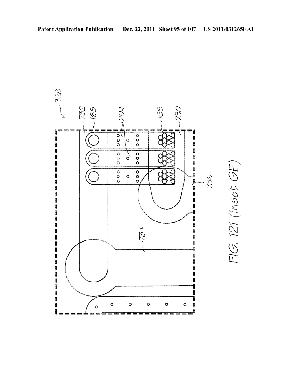 MICROFLUIDIC DEVICE WITH OPTICALLY TRANSPARENT HYBRIDIZATION CHAMBERS FOR     ELECTROCHEMILUMINESCENT DETECTION OF TARGETS - diagram, schematic, and image 96