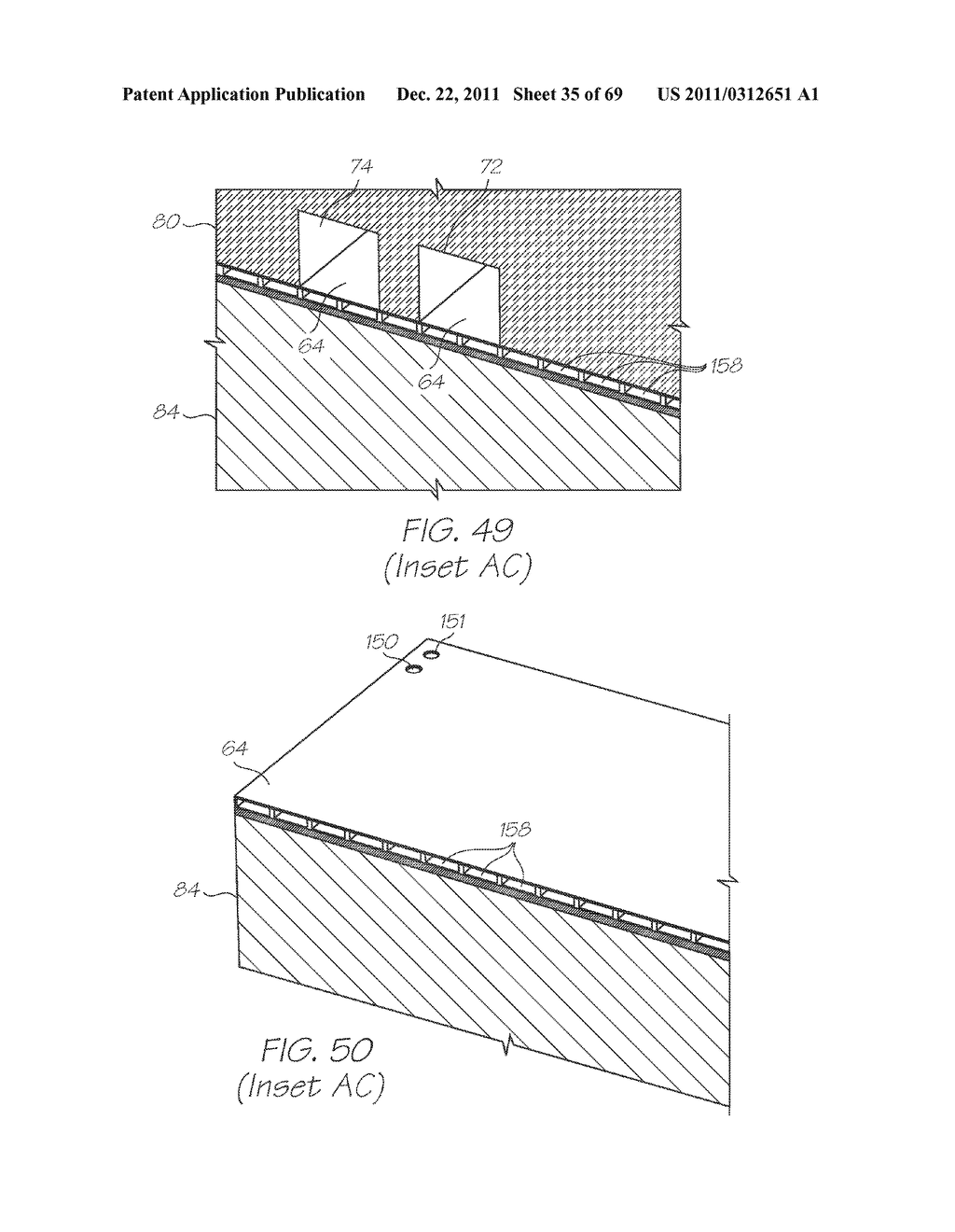 MICROFLUIDIC DEVICE WITH LOW MASS PROBE SPOTS - diagram, schematic, and image 36