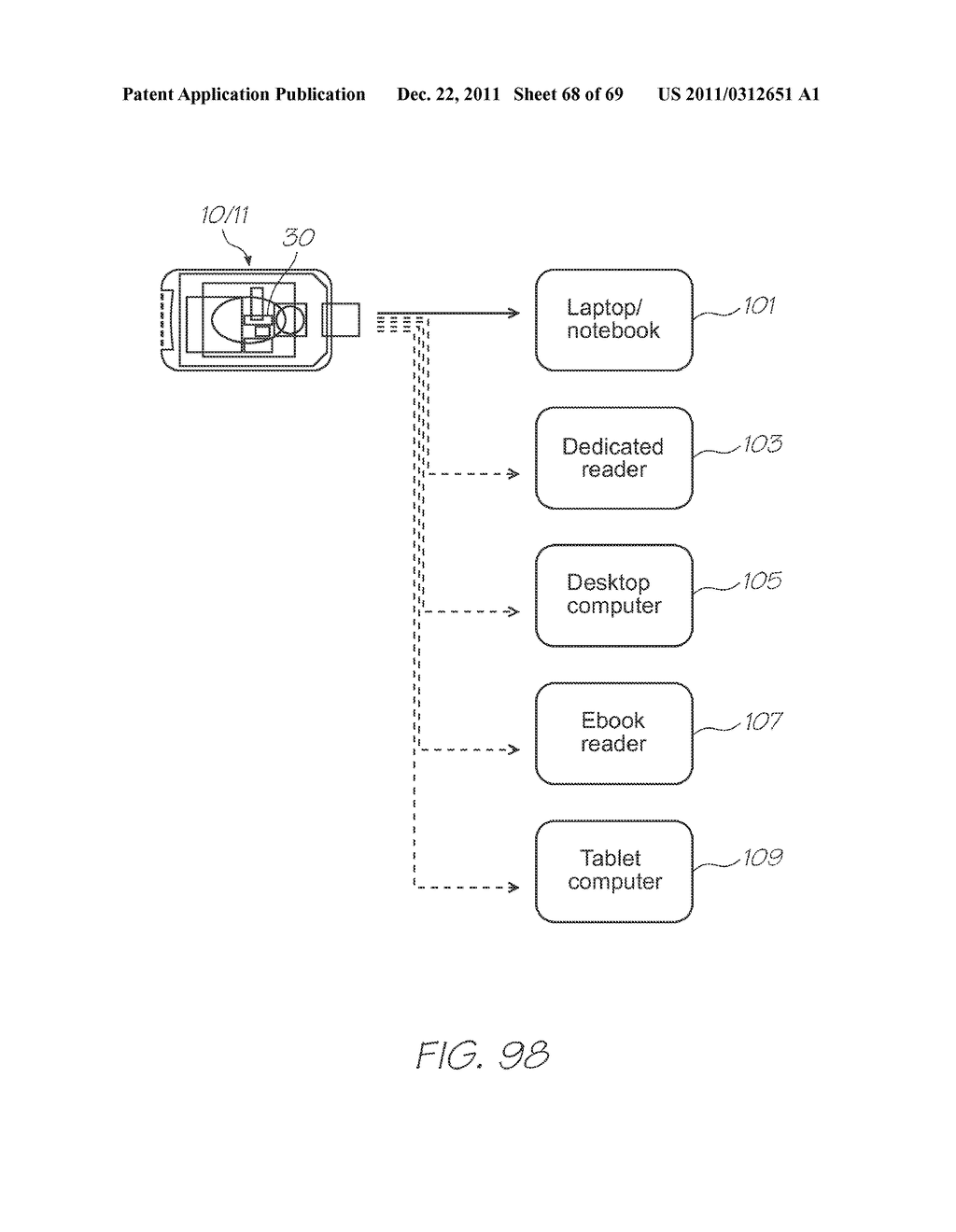 MICROFLUIDIC DEVICE WITH LOW MASS PROBE SPOTS - diagram, schematic, and image 69