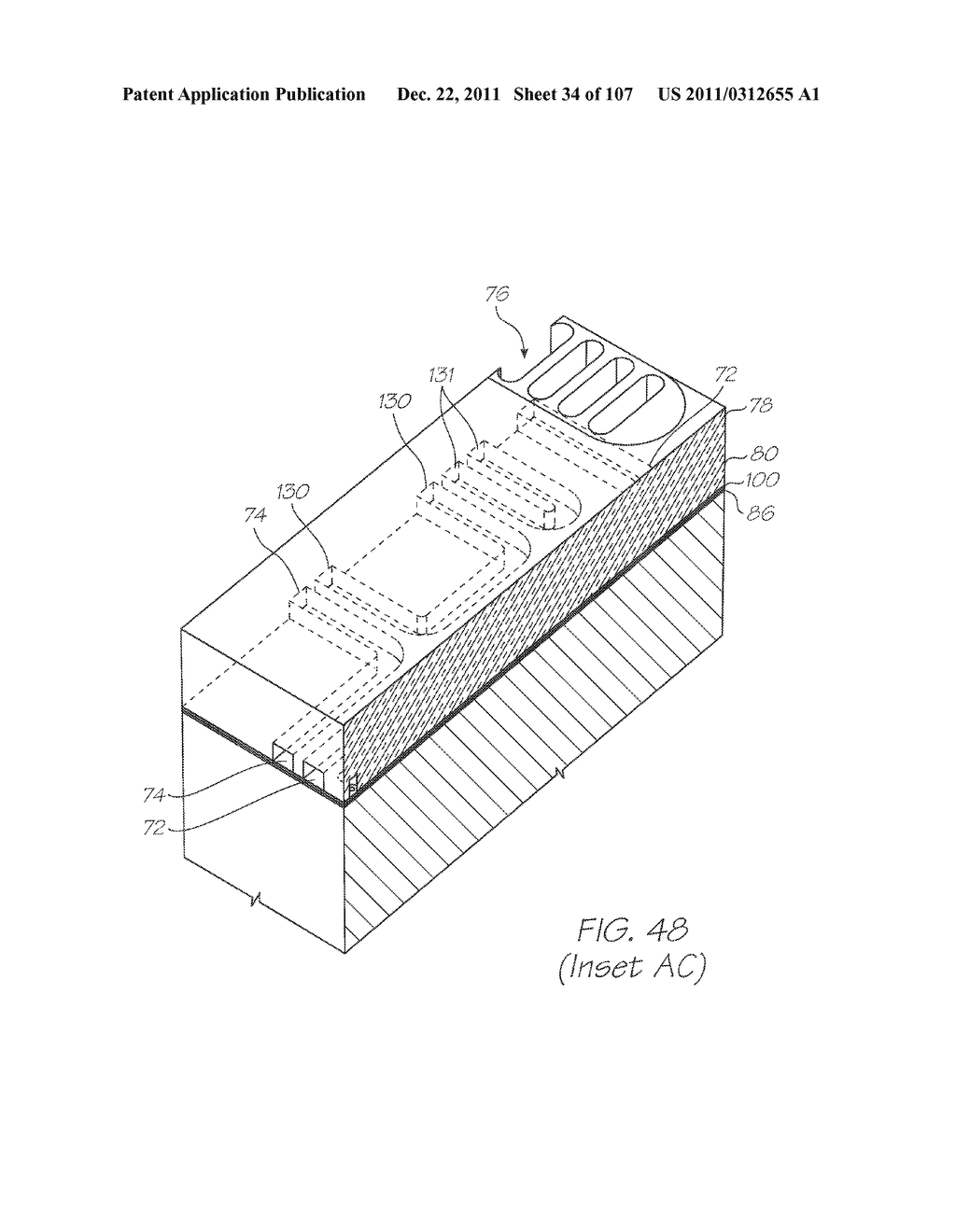 MICROFLUIDIC DEVICE FOR PCR, PROBE HYBRIDIZATION AND     ELECTROCHEMILUMINESCENT DETECTION OF PROBE-TARGET HYBRIDS - diagram, schematic, and image 35