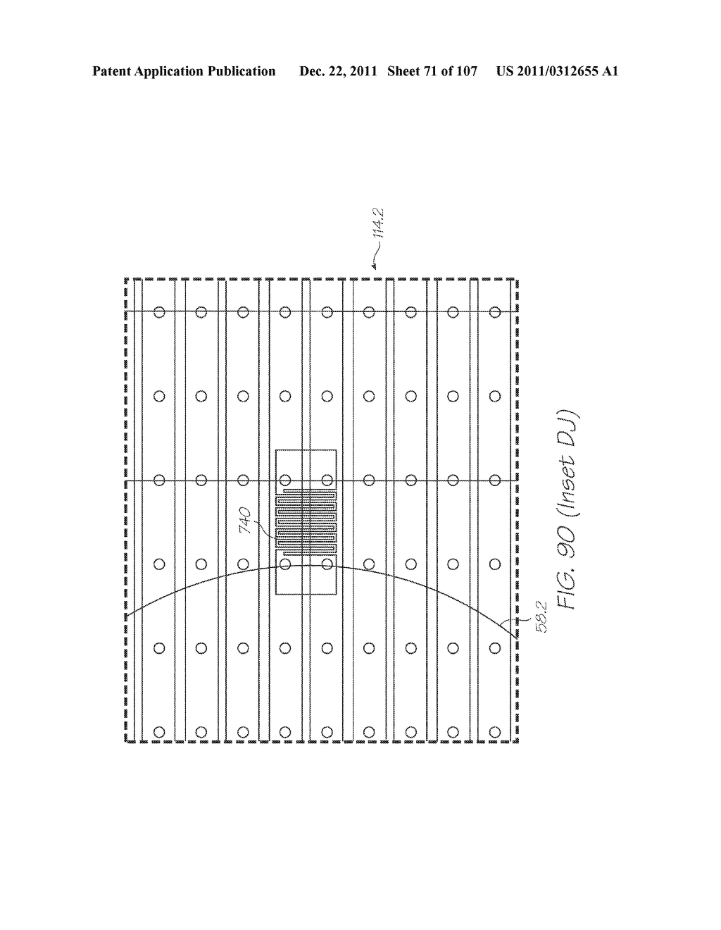 MICROFLUIDIC DEVICE FOR PCR, PROBE HYBRIDIZATION AND     ELECTROCHEMILUMINESCENT DETECTION OF PROBE-TARGET HYBRIDS - diagram, schematic, and image 72