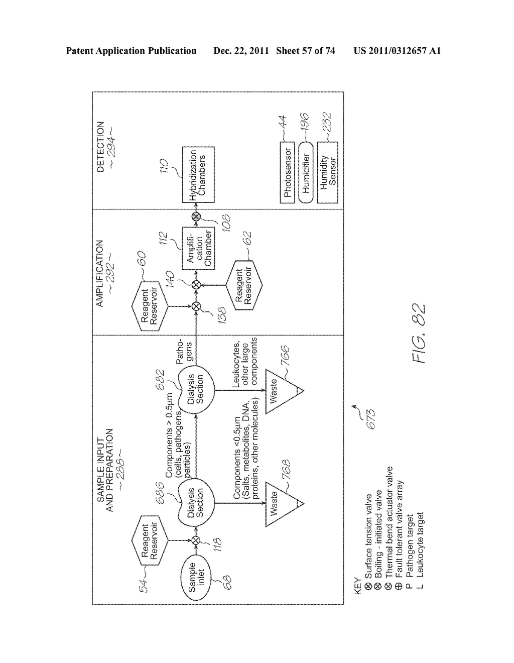 MICROFLUIDIC TEST MODULE FOR INTERFACING WITH A MOBILE TELEPHONE - diagram, schematic, and image 58