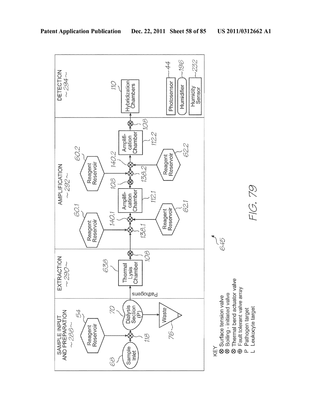 LOC DEVICE WITH DIALYSIS SECTION FOR REMOVING CELL DEBRIS FROM A     BIOLOGICAL SAMPLE - diagram, schematic, and image 59