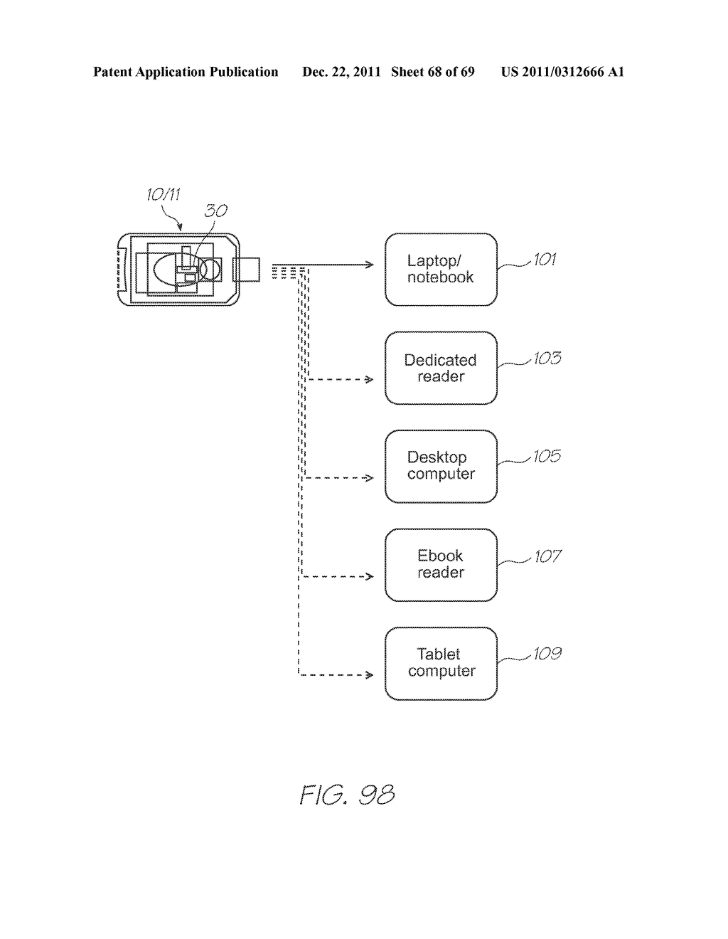 MICROFLUIDIC DEVICE WITH TRIGGERED PHOTODETECTION OF FLUORESCING     PROBE-TARGET HYBRID - diagram, schematic, and image 69