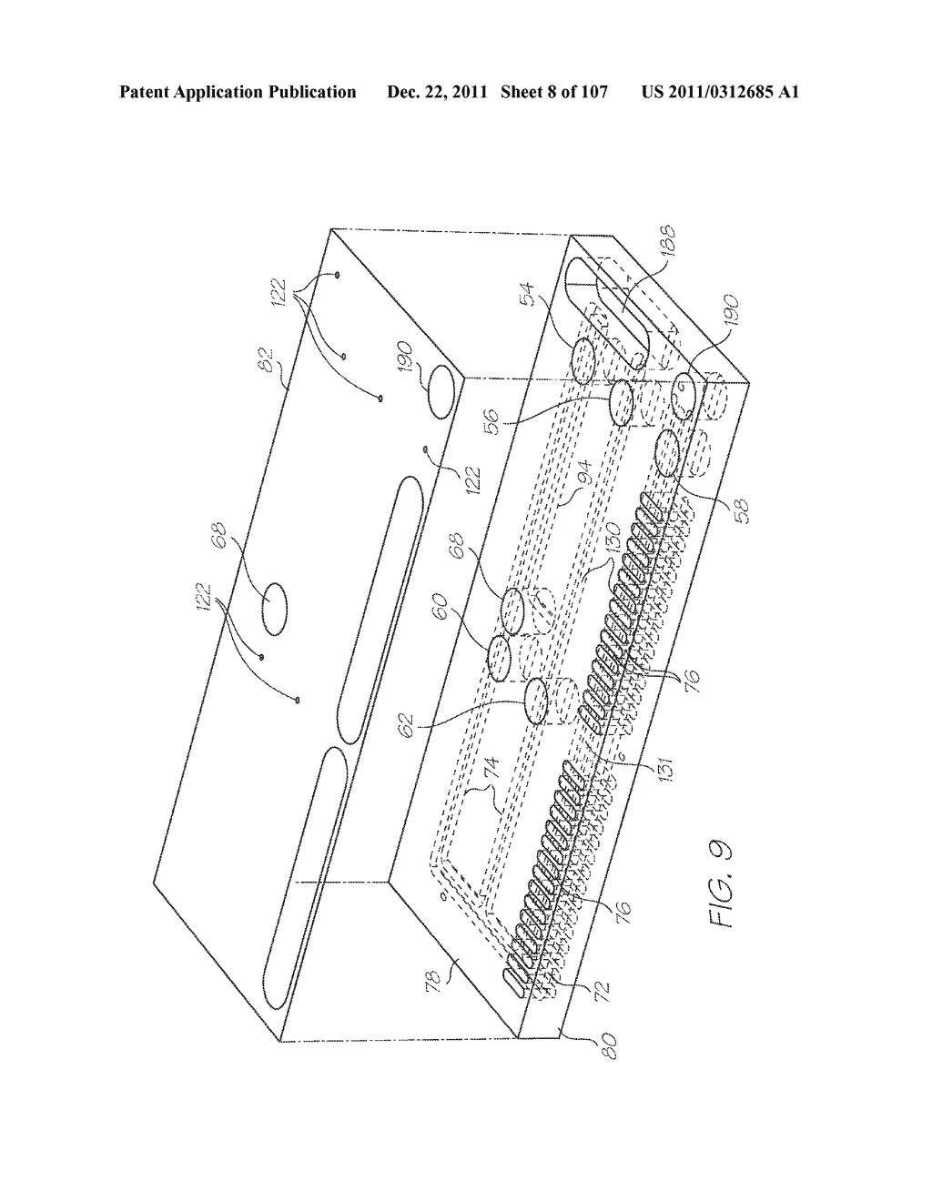 LOC DEVICE FOR PCR USING ADAPTOR PRIMERS AND TARGET DETECTION USING     ELECTROCHEMILUMINESCENT RESONANT ENERGY TRANSFER PROBES - diagram, schematic, and image 09