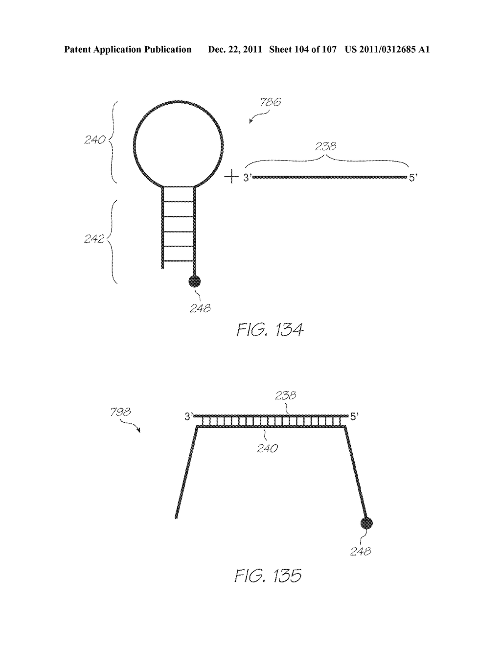 LOC DEVICE FOR PCR USING ADAPTOR PRIMERS AND TARGET DETECTION USING     ELECTROCHEMILUMINESCENT RESONANT ENERGY TRANSFER PROBES - diagram, schematic, and image 105