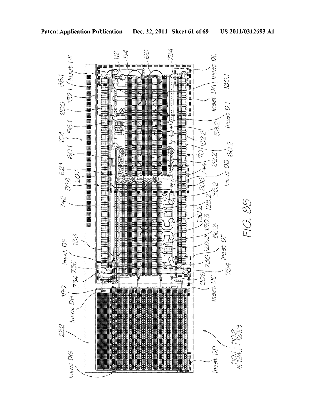 MICROFLUIDIC DEVICE WITH FEEDBACK CONTROLLED PCR SECTION - diagram, schematic, and image 62