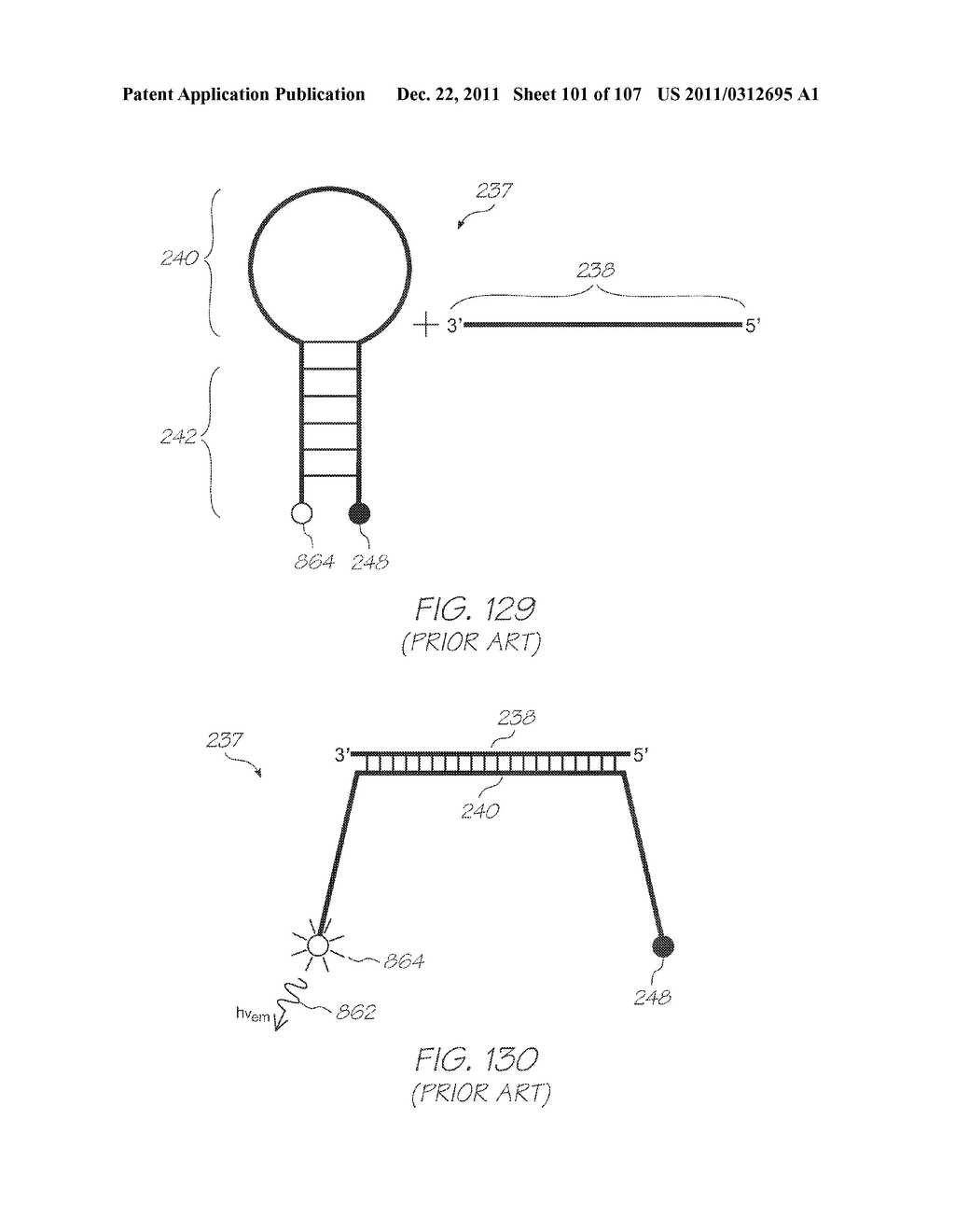 LOC DEVICE WITH HYBRIDIZATION CHAMBER ARRAY WITH POSITIVE CONTROL CHAMBER     CONTAINING ELECTROCHEMILUMINESCENT REPORTER - diagram, schematic, and image 102