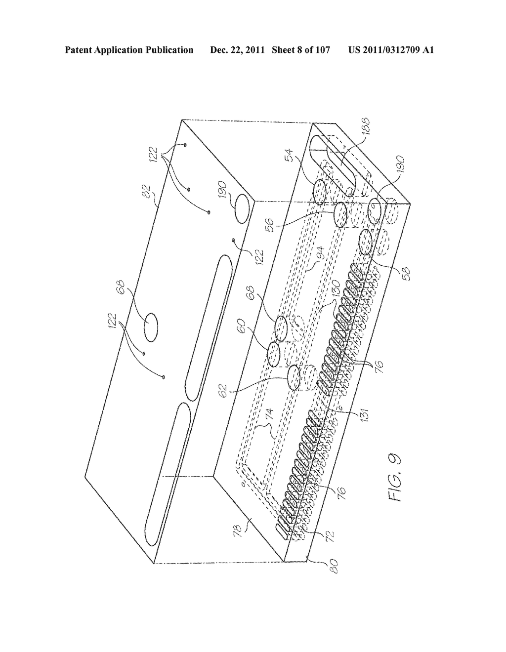 LOC DEVICE FOR DETECTING TARGET NUCLEIC ACID SEQUENCES USING     ELECTROCHEMILUMINESCENT PROBES AND CALIBRATION PROBES WITH DETECTION     PHOTOSENSORS AND CALIBRATION PHOTOSENSORS - diagram, schematic, and image 09