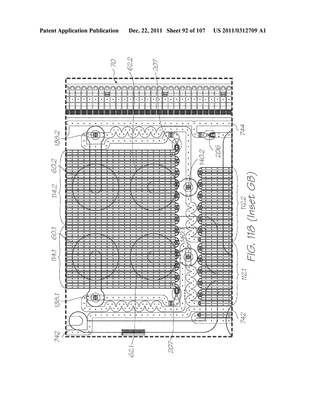 LOC DEVICE FOR DETECTING TARGET NUCLEIC ACID SEQUENCES USING     ELECTROCHEMILUMINESCENT PROBES AND CALIBRATION PROBES WITH DETECTION     PHOTOSENSORS AND CALIBRATION PHOTOSENSORS - diagram, schematic, and image 93