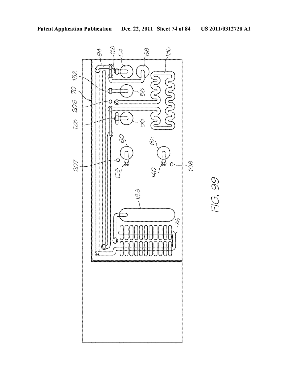 LOC DEVICE FOR GENETIC ANALYSIS WITH DIALYSIS AND NUCLEIC ACID     AMPLIFICATION - diagram, schematic, and image 75