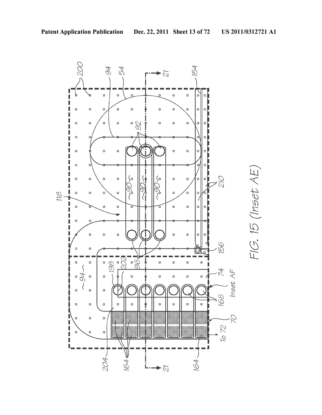 LOC DEVICE FOR GENETIC ANALYSIS WITH DIALYSIS, INCUBATION, AND NUCLEIC     ACID AMPLIFICATION - diagram, schematic, and image 14