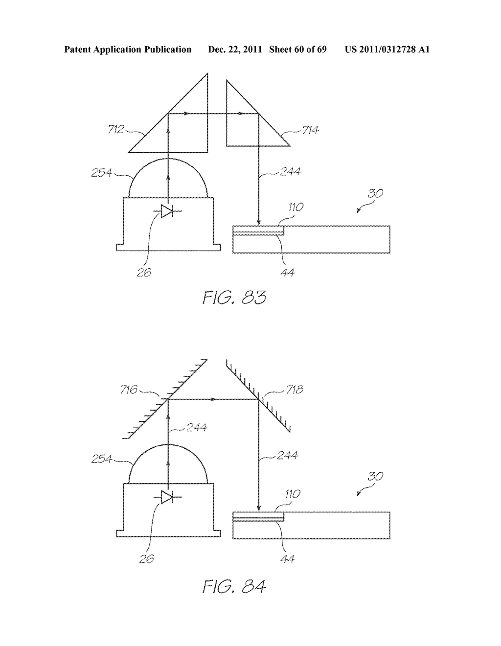 MICROFLUIDIC DEVICE WITH NON-IMAGING OPTICS - diagram, schematic, and image 61