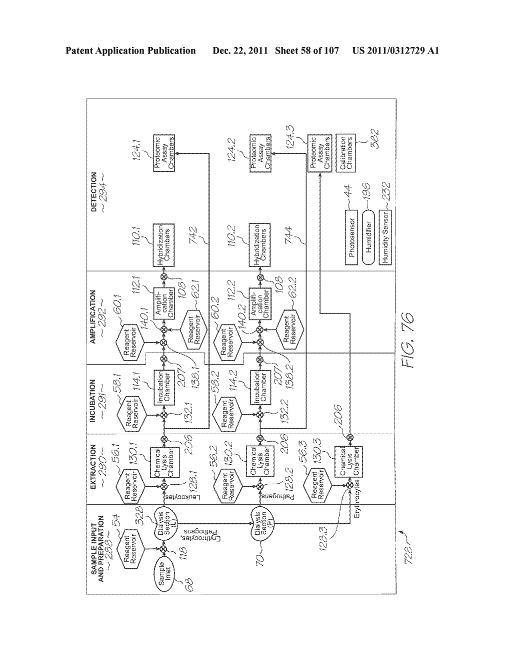 TEST MODULE USING TRANSITION METAL-LIGAND COMPLEX, ELECTROCHEMILUMINESCENT     LUMINOPHORES - diagram, schematic, and image 59