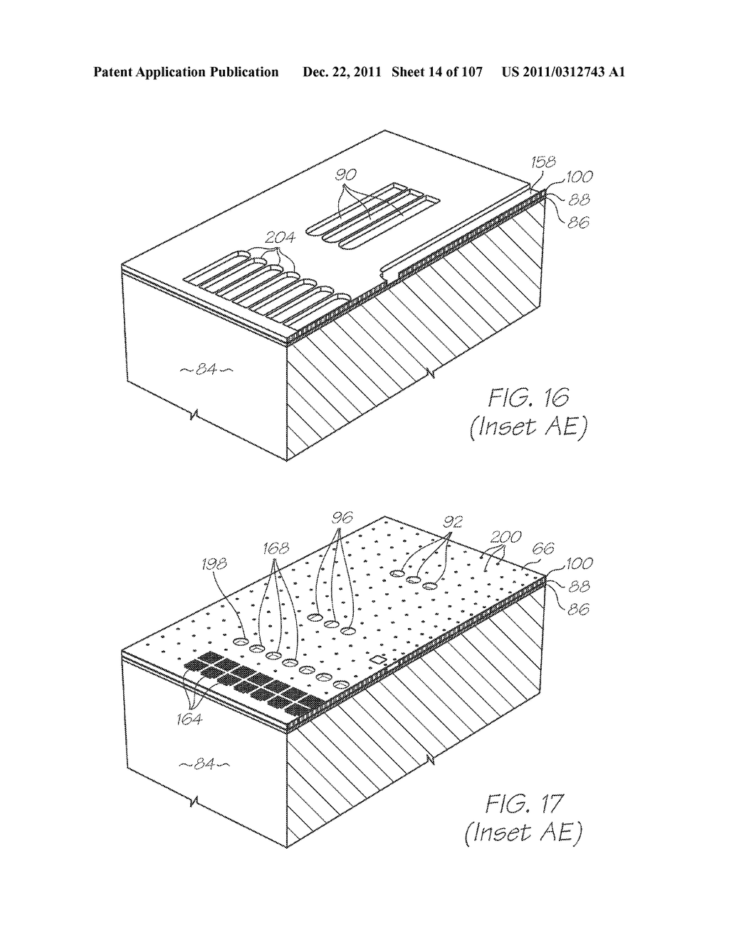 LOC DEVICE FOR DETECTION OF TARGET NUCLEIC ACID SEQUENCES USING ELECTRODES     CONFIGURED FOR ELECTROCHEMILUMINESCENCE OF LUMINOPHORES WITHOUT A     COREACTANT - diagram, schematic, and image 15