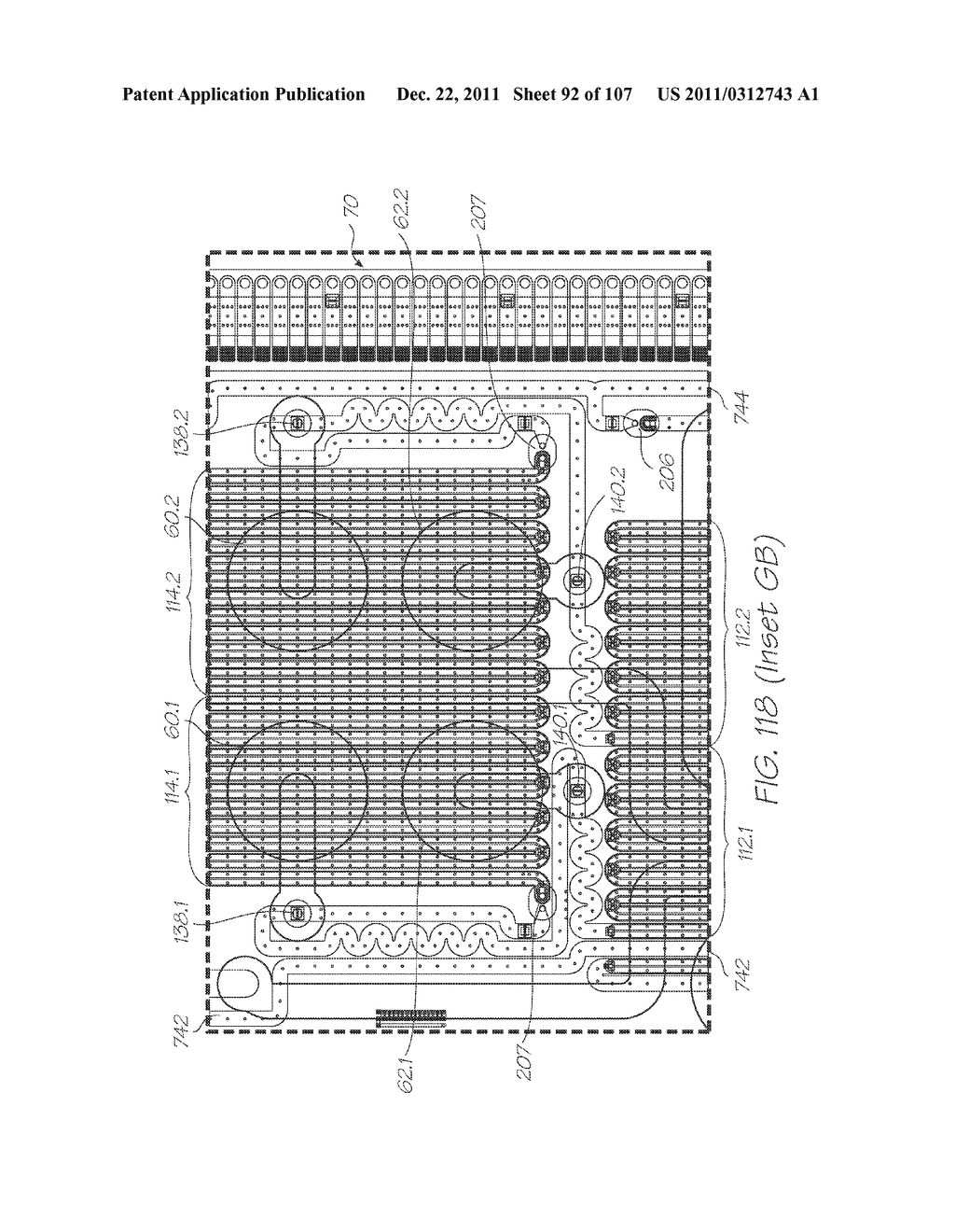 LOC DEVICE FOR DETECTION OF TARGET NUCLEIC ACID SEQUENCES USING ELECTRODES     CONFIGURED FOR ELECTROCHEMILUMINESCENCE OF LUMINOPHORES WITHOUT A     COREACTANT - diagram, schematic, and image 93