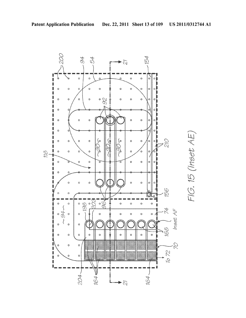 MICROFLUIDIC DEVICE FOR AMPLIFYING MITOCHONDRIAL DNA IN A BIOLOGICAL     SAMPLE - diagram, schematic, and image 14