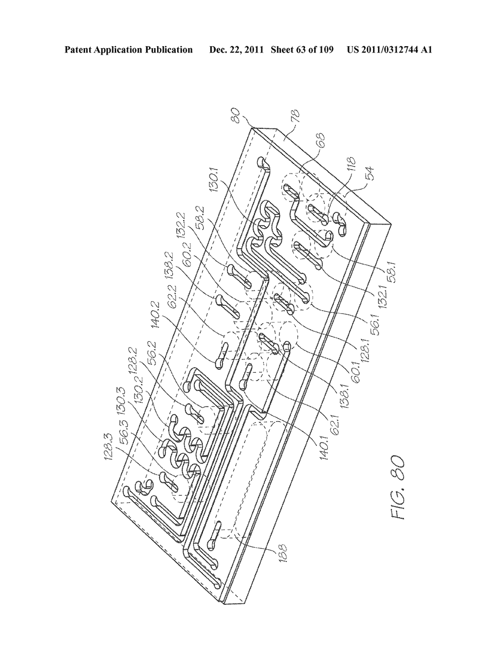 MICROFLUIDIC DEVICE FOR AMPLIFYING MITOCHONDRIAL DNA IN A BIOLOGICAL     SAMPLE - diagram, schematic, and image 64