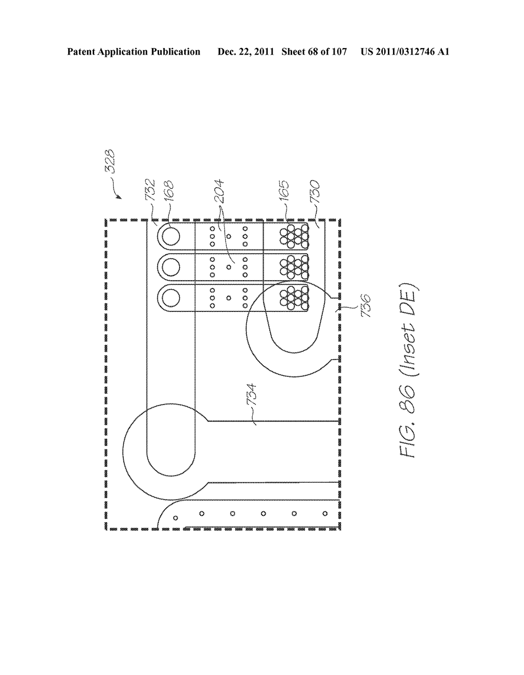 MICROFLUIDIC DEVICE WITH CHEMICAL LYSIS SECTION - diagram, schematic, and image 69