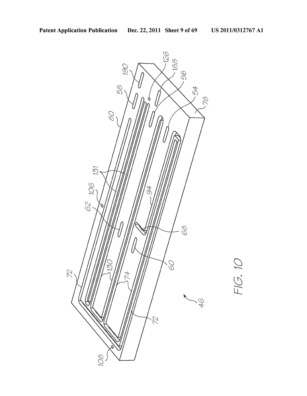 MICROFLUIDIC DEVICE WITH INCUBATION SECTION HAVING TEMPERATURE FEEDBACK - diagram, schematic, and image 10