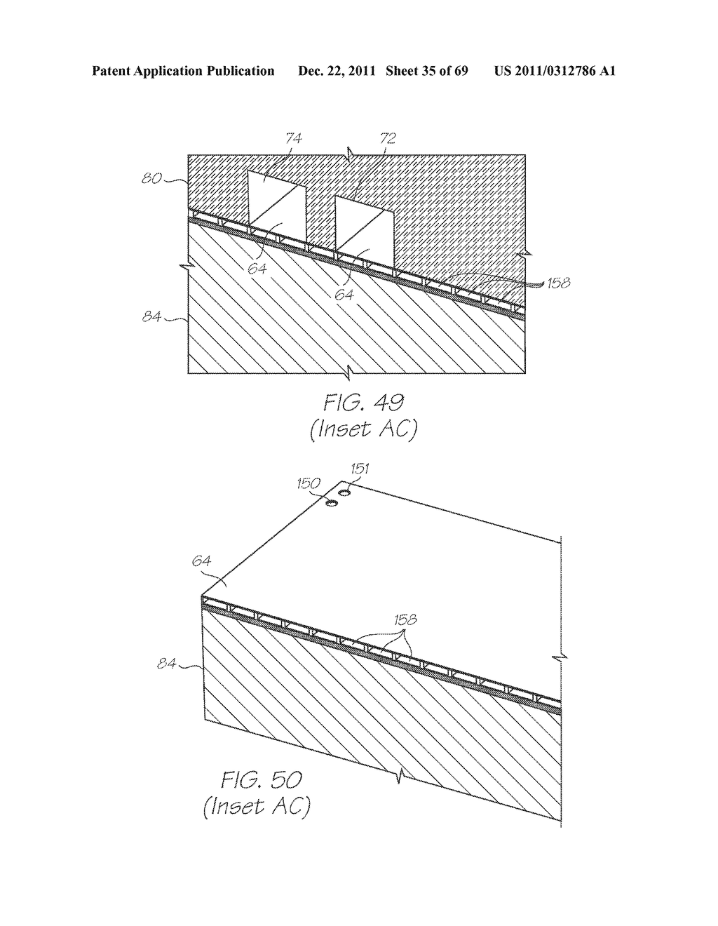 GENETIC ANALYSIS LOC WITH HYBRIDIZATION ARRAY WITH CALIBRATION CHAMBER     CONTAINING PROBE DESIGNED TO BE NONCOMPLEMENTARY TO NUCLEIC ACID     SEQUENCES IN THE AMPLICON - diagram, schematic, and image 36