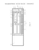 DIAGNOSTIC TEST MODULE WITH A LOC WITH INTEGRAL PHOTOSENSOR AND EXCITATION     LED FOR DETECTION OF HYBRIDIZATION ASSAY RESULTS diagram and image