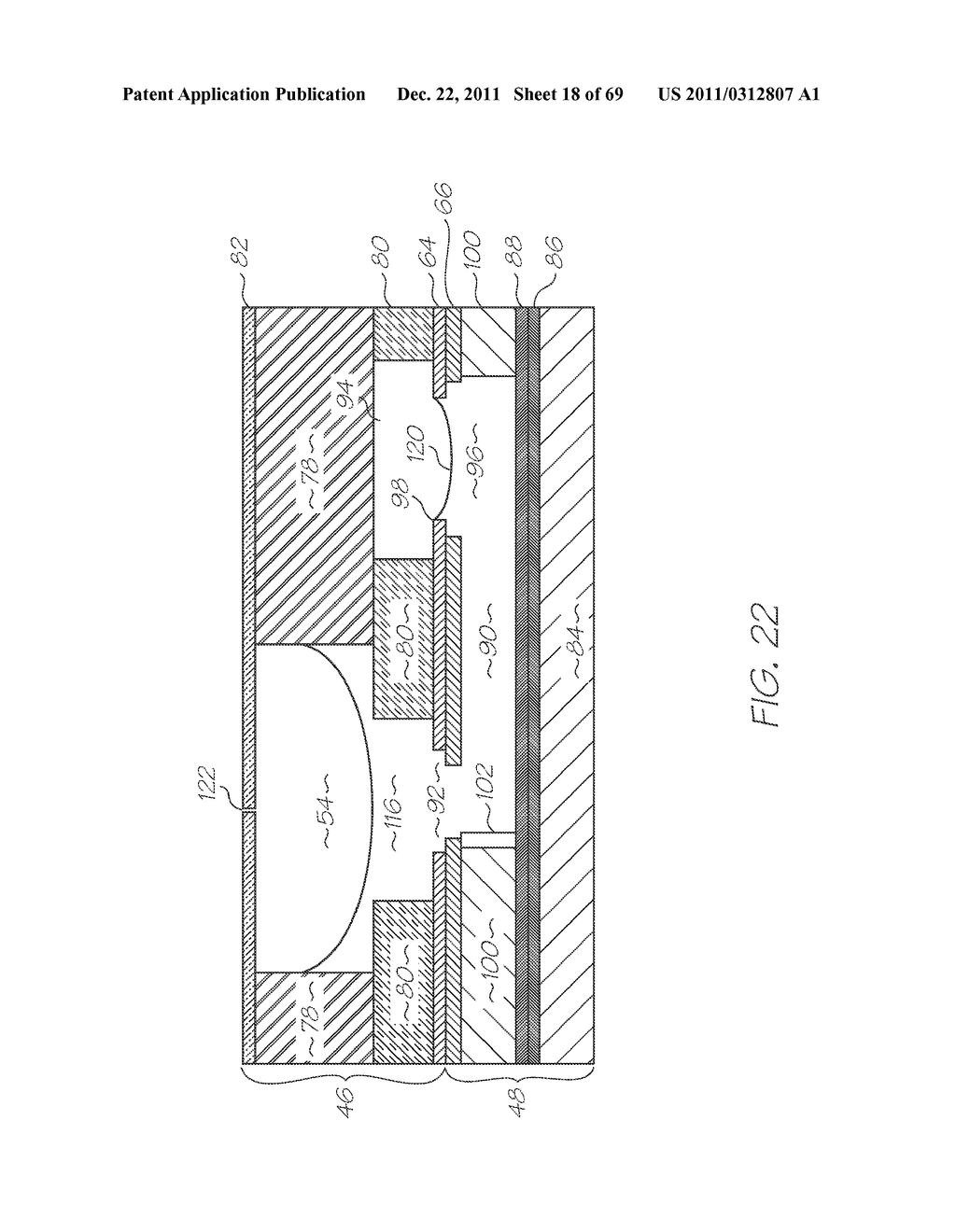 MICROFLUIDIC TEST MODULE WITH A MEMBRANE SEAL TO PREVENT DEHUMIDIFICATION     OF THE MIXTURE - diagram, schematic, and image 19