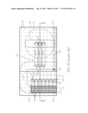 LOC DEVICE FOR ELECTROCHEMILUMINESCENT DETECTION OF TARGET SEQUENCES WITH     ELECTRODES PROFILED FOR GREATER PERIPHERAL EDGE LENGTH diagram and image