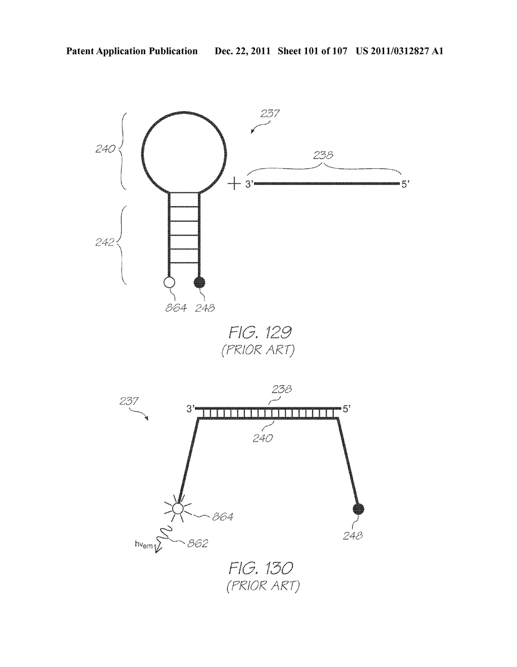 GENETIC ANALYSIS LOC DEVICE FOR DETECTION OF TARGET SEQUENCES WITH     ELECTROCHEMILUMINESCENT LUMINOPHORE AND FUNCTIONAL MOIETY FOR QUENCHING     PHOTON EMISSIONS - diagram, schematic, and image 102