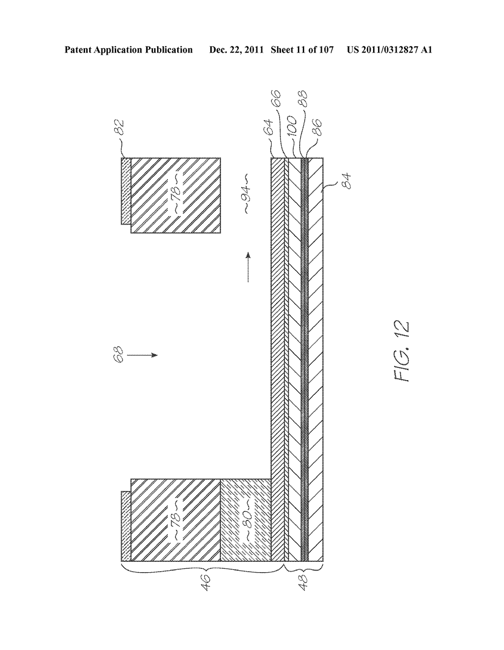 GENETIC ANALYSIS LOC DEVICE FOR DETECTION OF TARGET SEQUENCES WITH     ELECTROCHEMILUMINESCENT LUMINOPHORE AND FUNCTIONAL MOIETY FOR QUENCHING     PHOTON EMISSIONS - diagram, schematic, and image 12