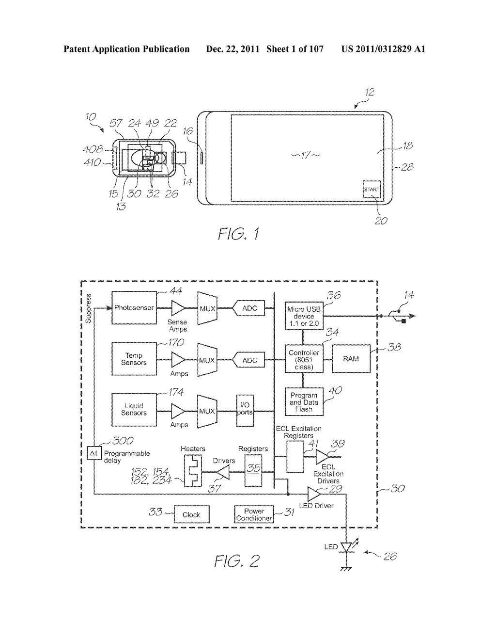 LOC DEVICE FOR GENETIC ANALYSIS AND ELECTROCHEMILUMINESCENT DETECTION OF     TARGET SEQUENCES - diagram, schematic, and image 02