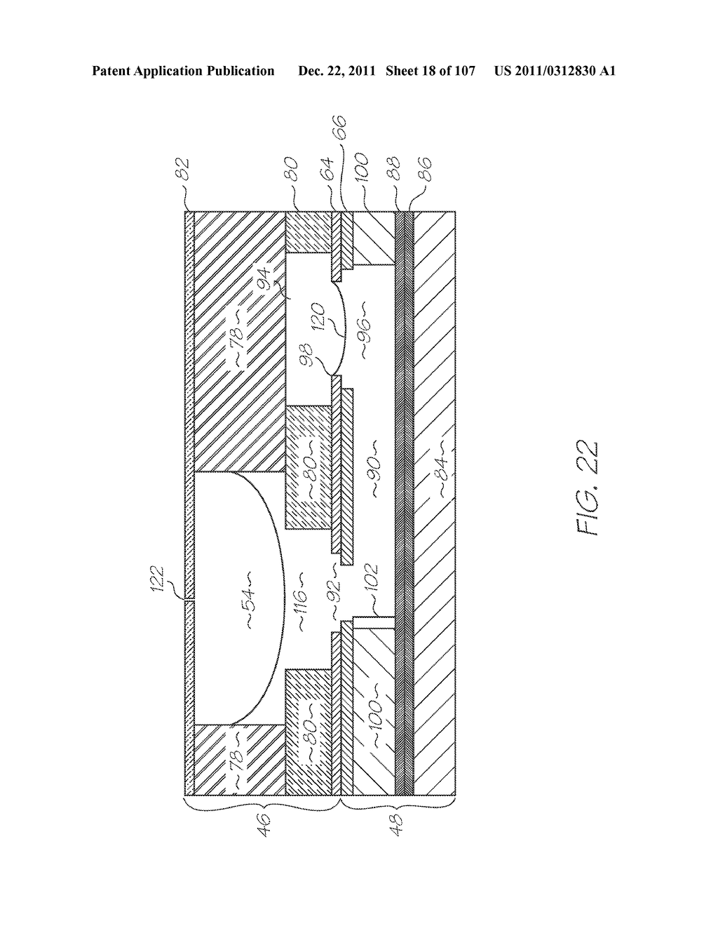 GENETIC ANALYSIS LOC DEVICE WITH ELECTROCHEMILUMINESCENT PROBES HAVING A     FUNCTIONAL MOIETY FOR QUENCHING PHOTON EMISSIONS CONFIGURED TO CHANGE     PROXIMITY TO A LUMINOPHORE UPON FORMING A PROBE-TARGET HYBRID - diagram, schematic, and image 19