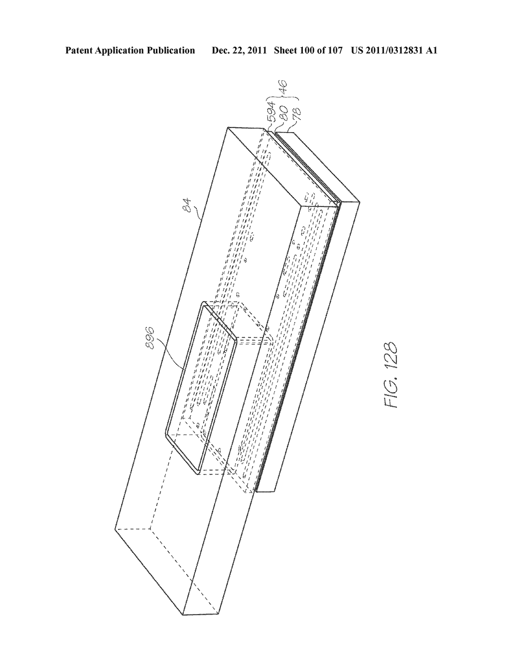 LOC DEVICE FOR DETECTING TARGET NUCLEIC ACID SEQUENCE WITH     ELECTROCHEMILUMINESCENT METALORGANIC COMPLEX - diagram, schematic, and image 101