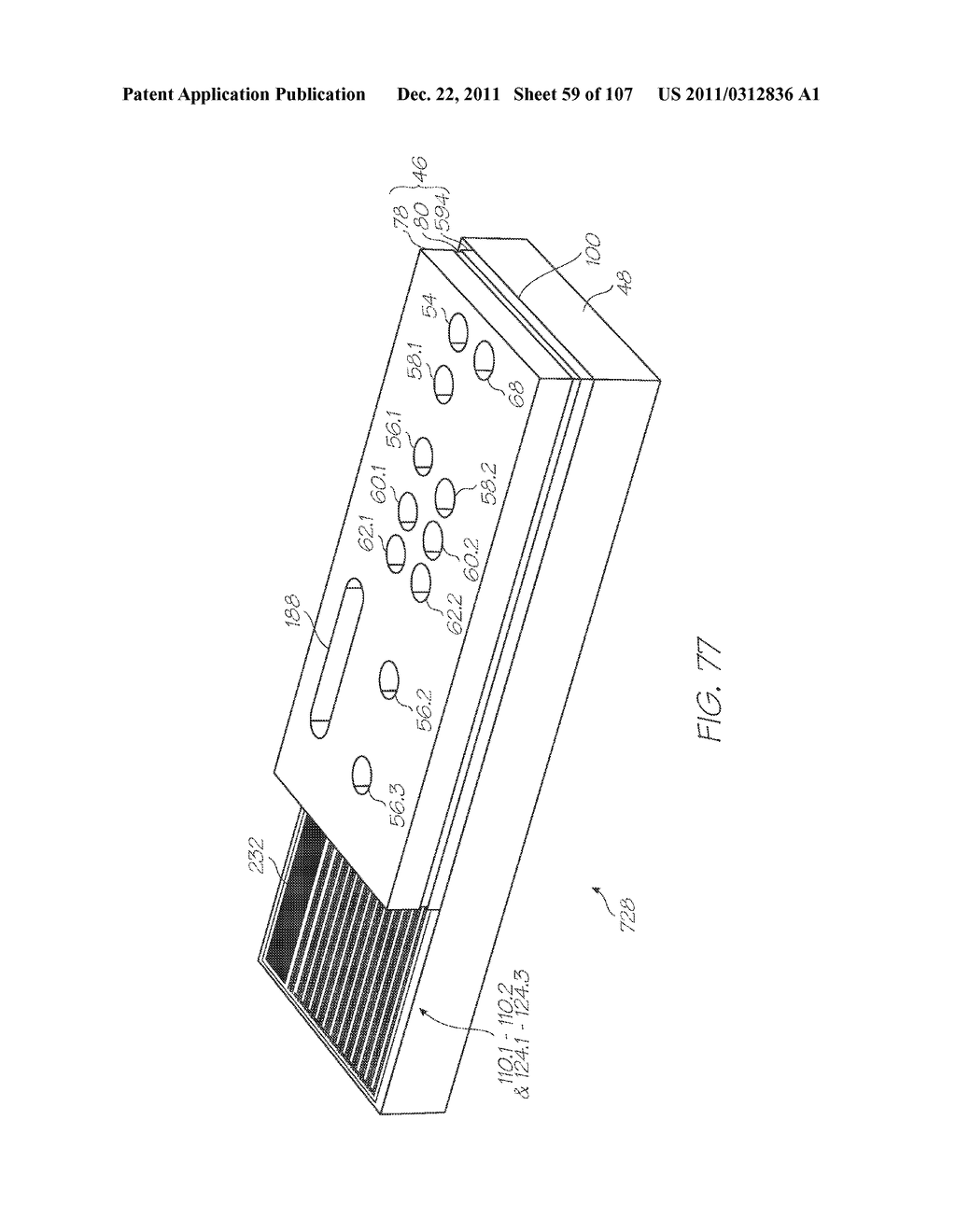 MICROFLUIDIC DEVICE FOR ELECTROCHEMILUMINESCENT DETECTION OF TARGET     SEQUENCES - diagram, schematic, and image 60