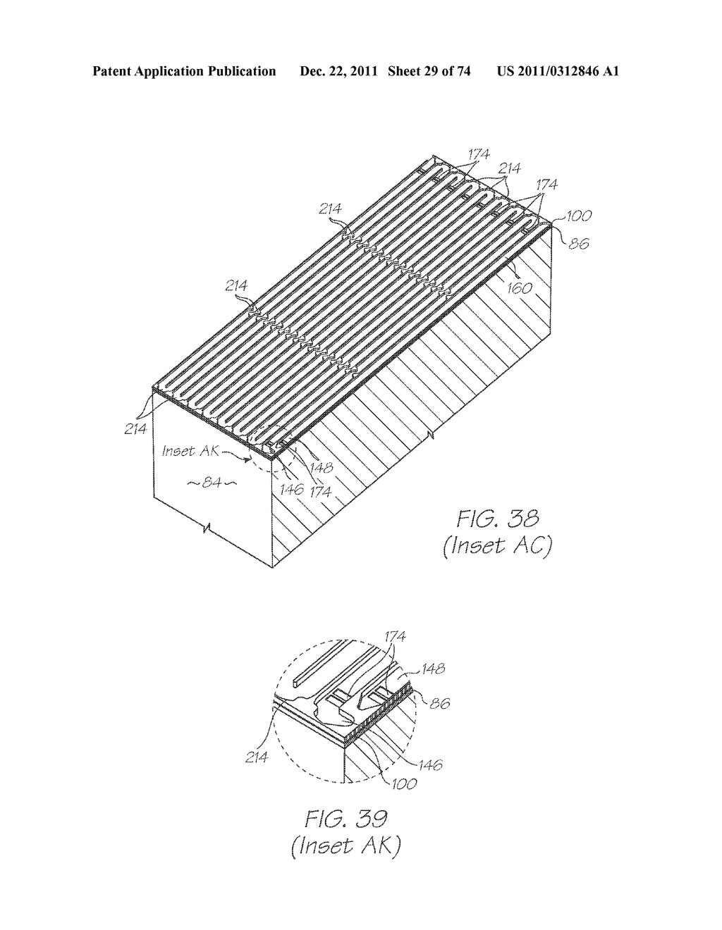 OLIGONUCLEOTIDE SPOTTING DEVICE WITH FLUIDICS ON BOTH SIDES OF SUPPORTING     SUBSTRATE - diagram, schematic, and image 30