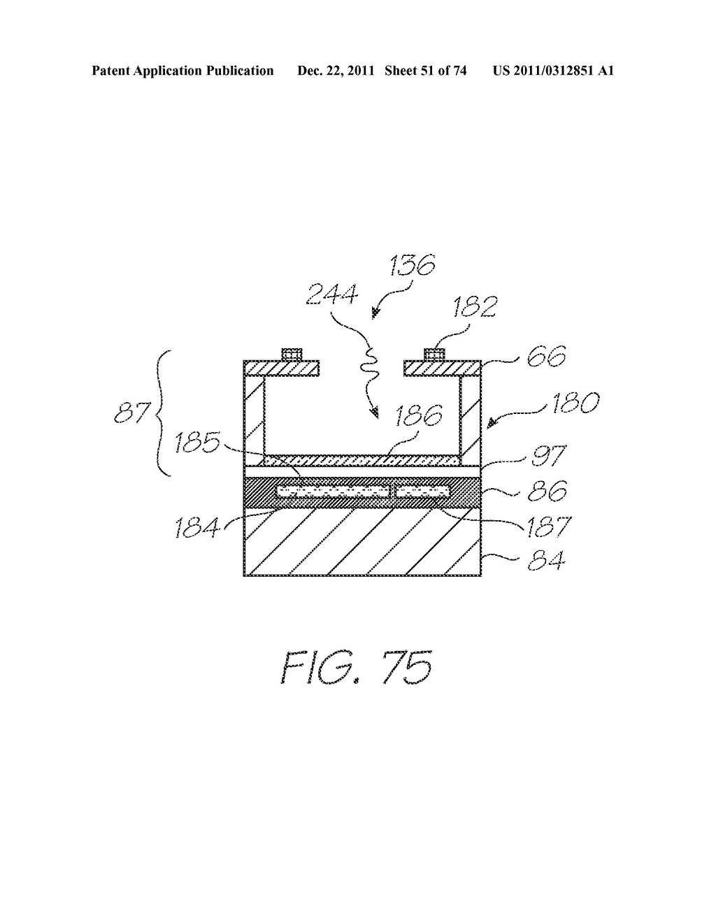 DEVICE FOR HIGH DENSITY SPOTTING OF OLIGONUCLEOTIDES - diagram, schematic, and image 52