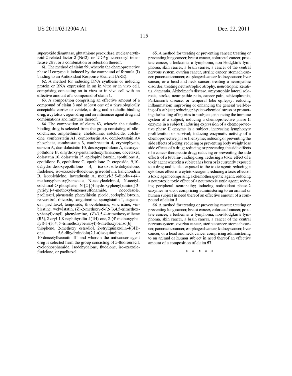 COMPOUNDS, COMPOSITIONS AND METHODS FOR REDUCING TOXICITY AND TREATING OR     PREVENTING DISEASES - diagram, schematic, and image 156