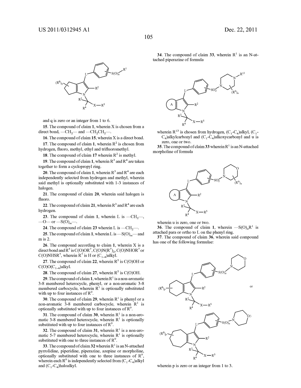 CRTH2 MODULATORS - diagram, schematic, and image 106