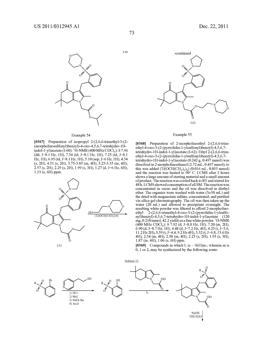 CRTH2 MODULATORS - diagram, schematic, and image 74