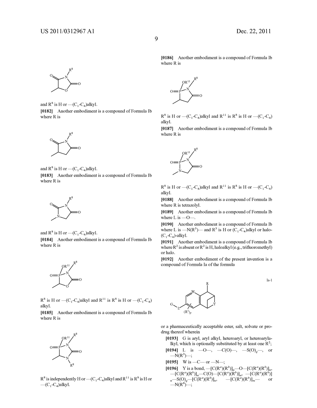 BRIDGED AND FUSED ANTIDIABETIC COMPOUNDS - diagram, schematic, and image 10