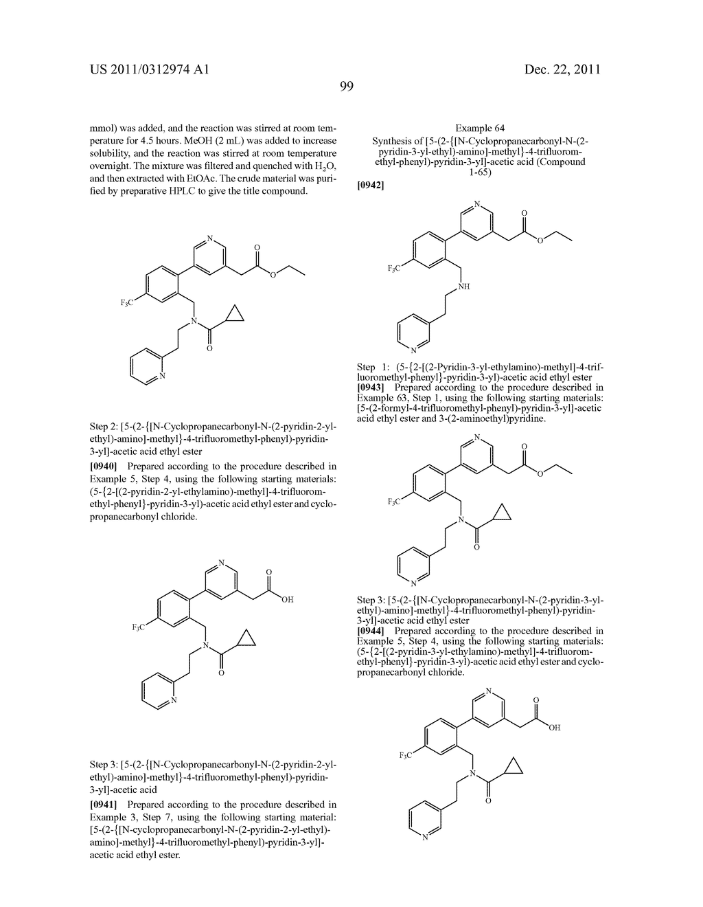 HETEROARYL ANTAGONISTS OF PROSTAGLANDIN D2 RECEPTORS - diagram, schematic, and image 100